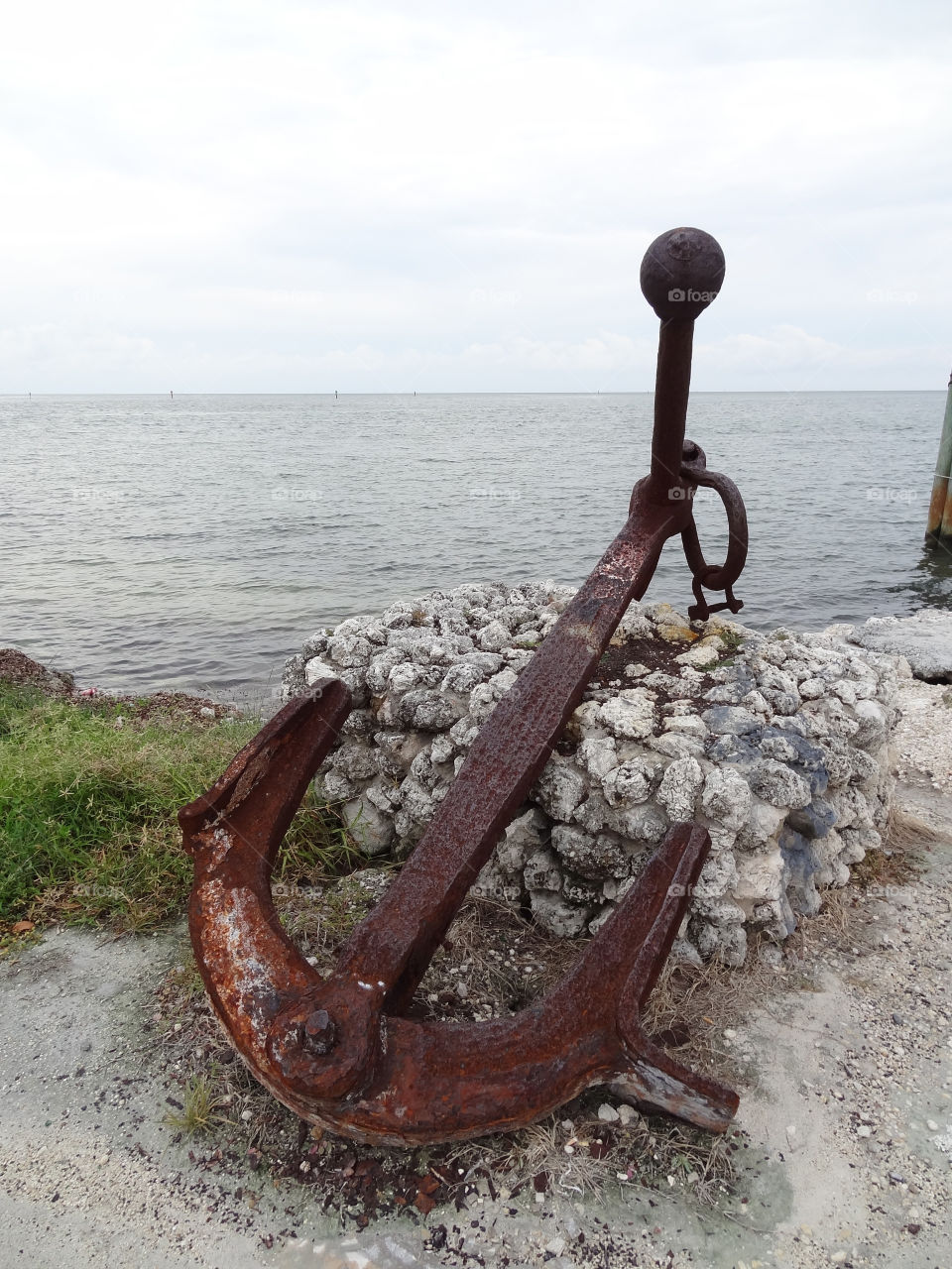 ocean steel anchor hook by angeljack