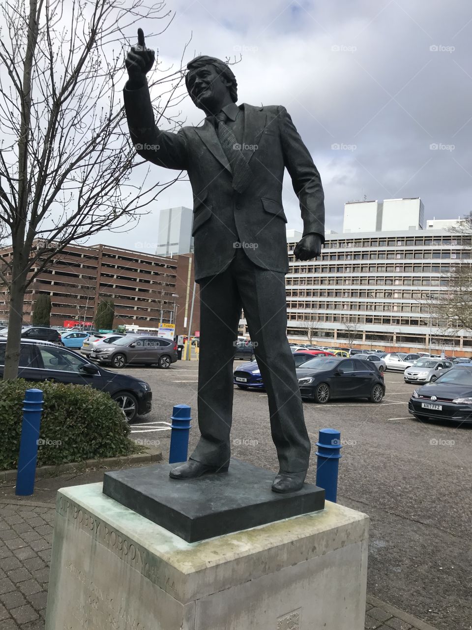 Sir Bobby Robson,former manager of England and Ipswich town and a true gentleman of the game.