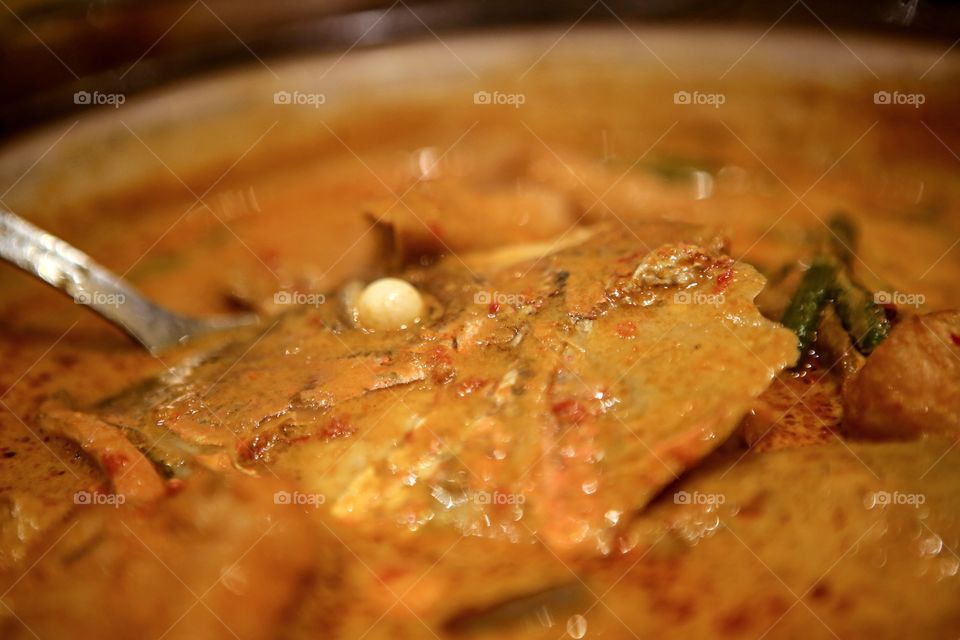 Curry Fish  Head
