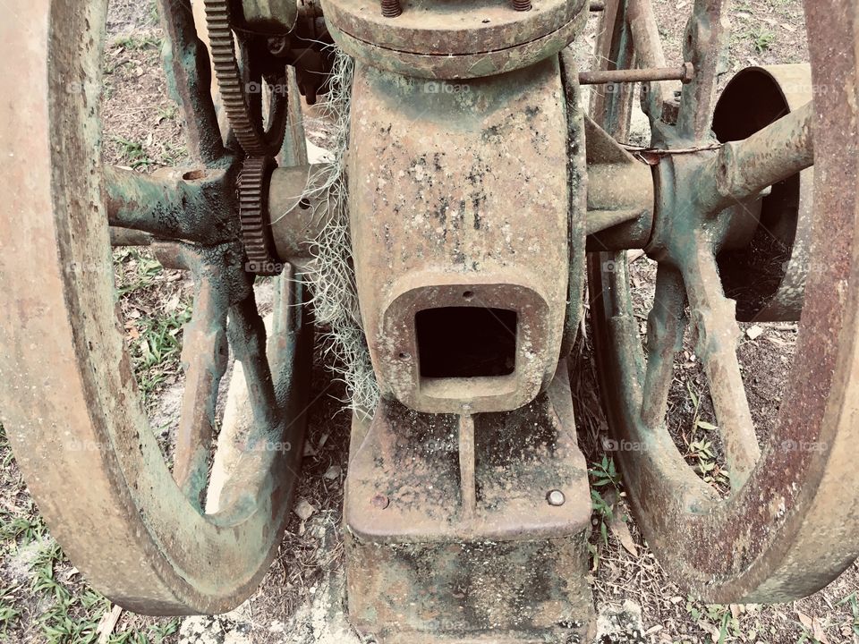 Historical DeBary site machinery 