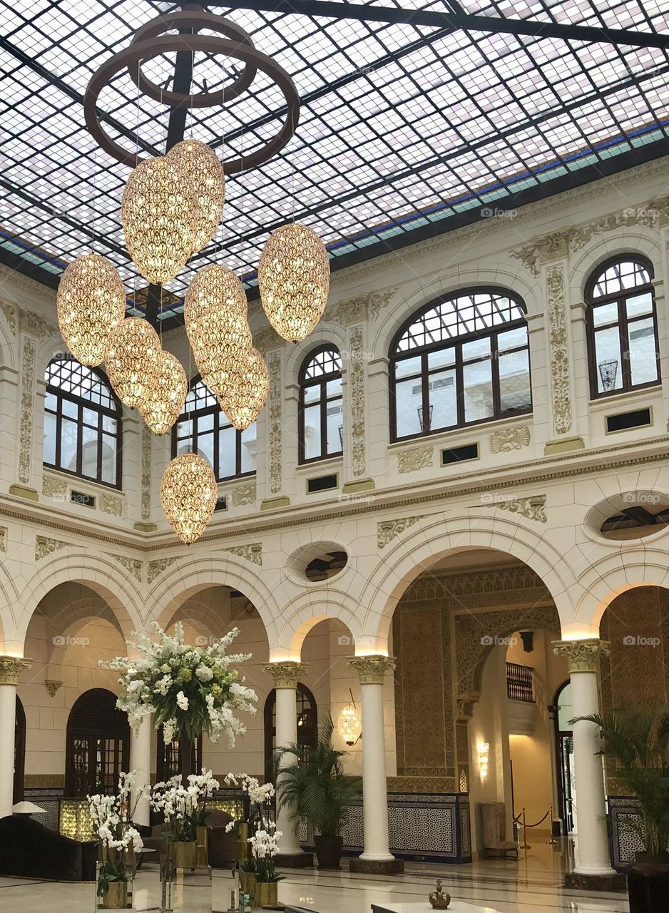 Hotel Foyer in Malaga 