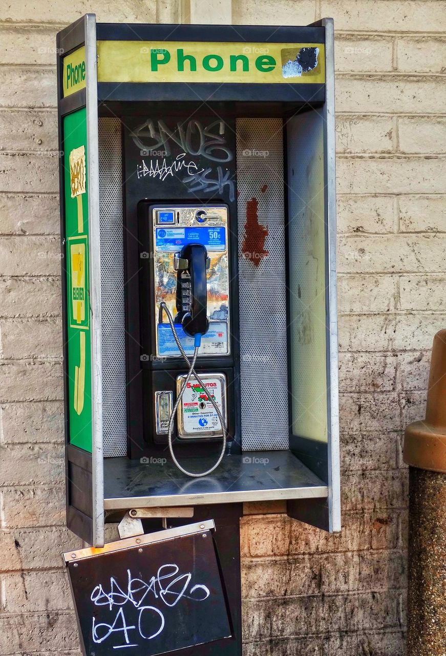 Obsolete Telephone Booth