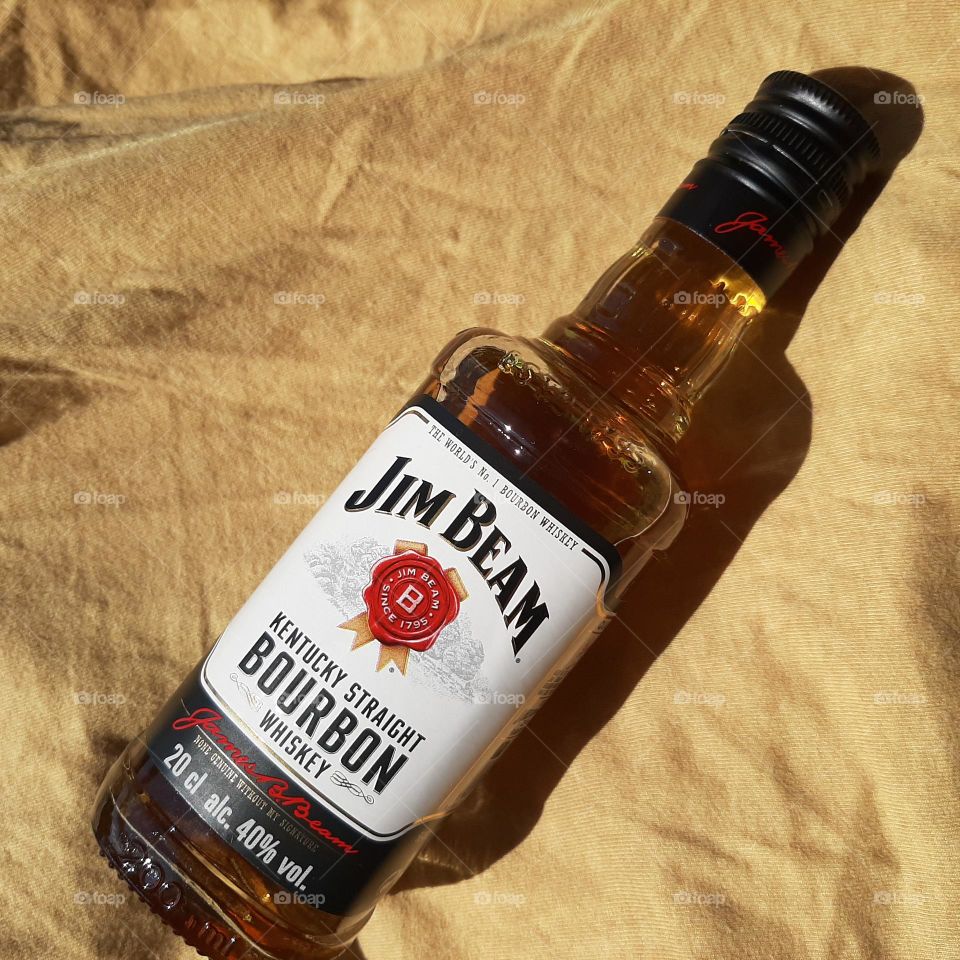Jim beam bottle