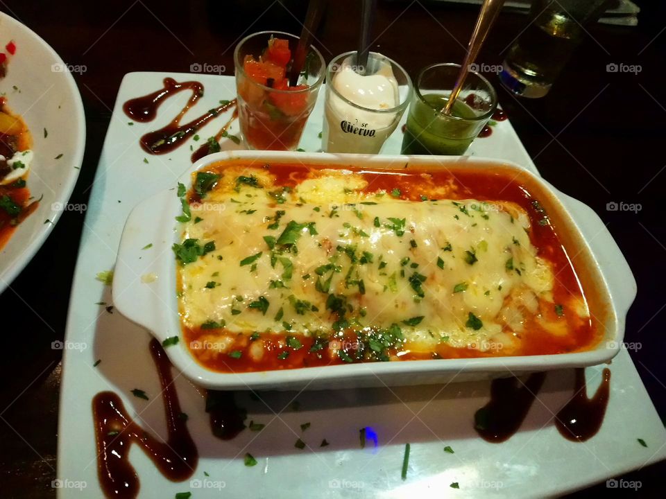 Delight lasagna
