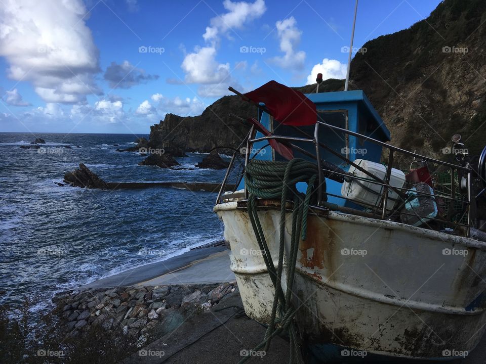 Fisher Boat Atlantic Ocean 