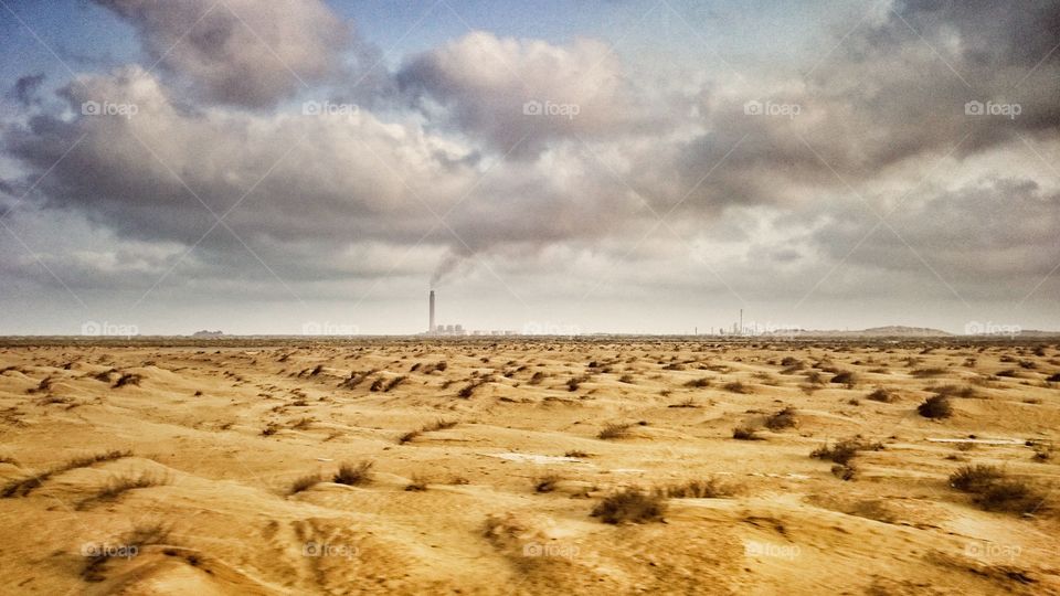 Mubarak Village. Mubarak village desert