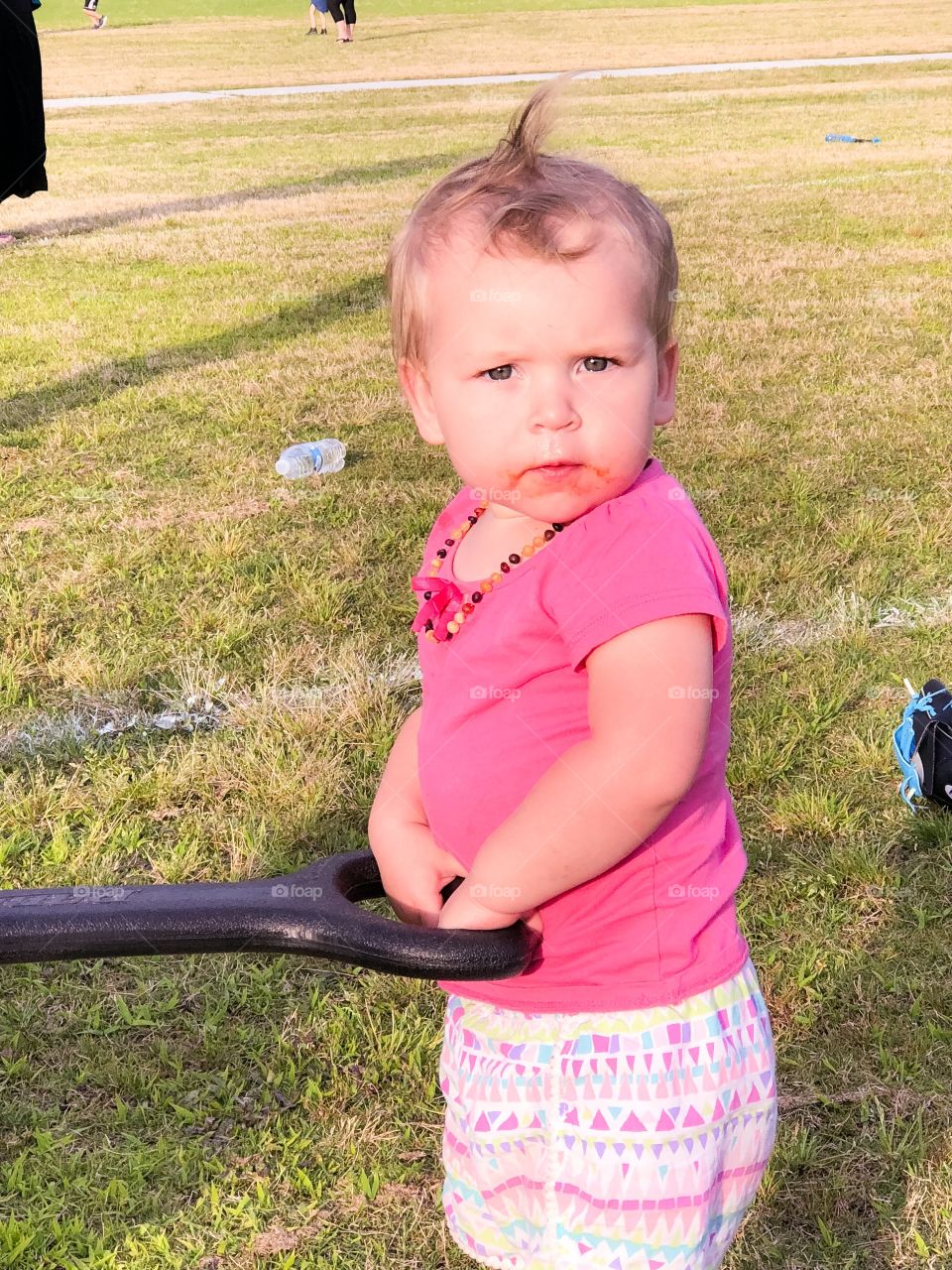 Walking with a wagon