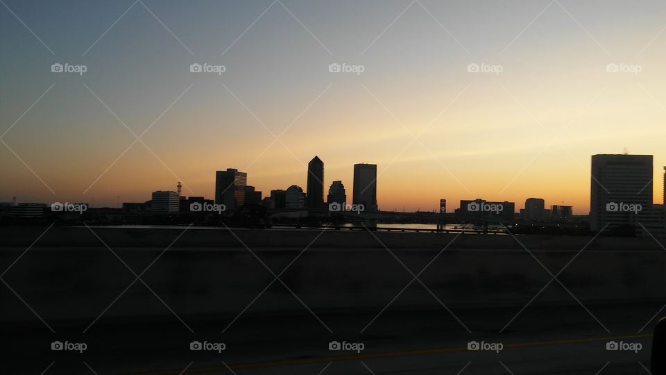 Jacksonville at sunrise
