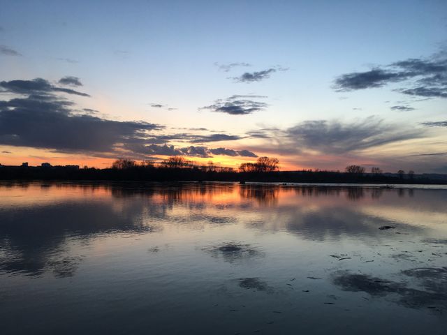 Evening sunset