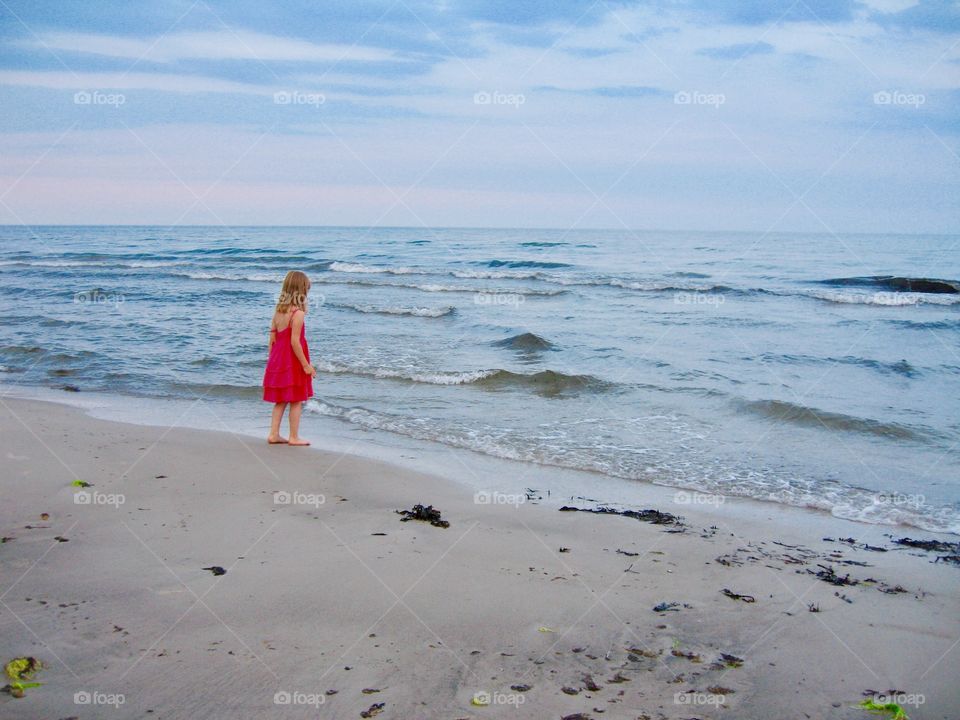 Walk along the beach