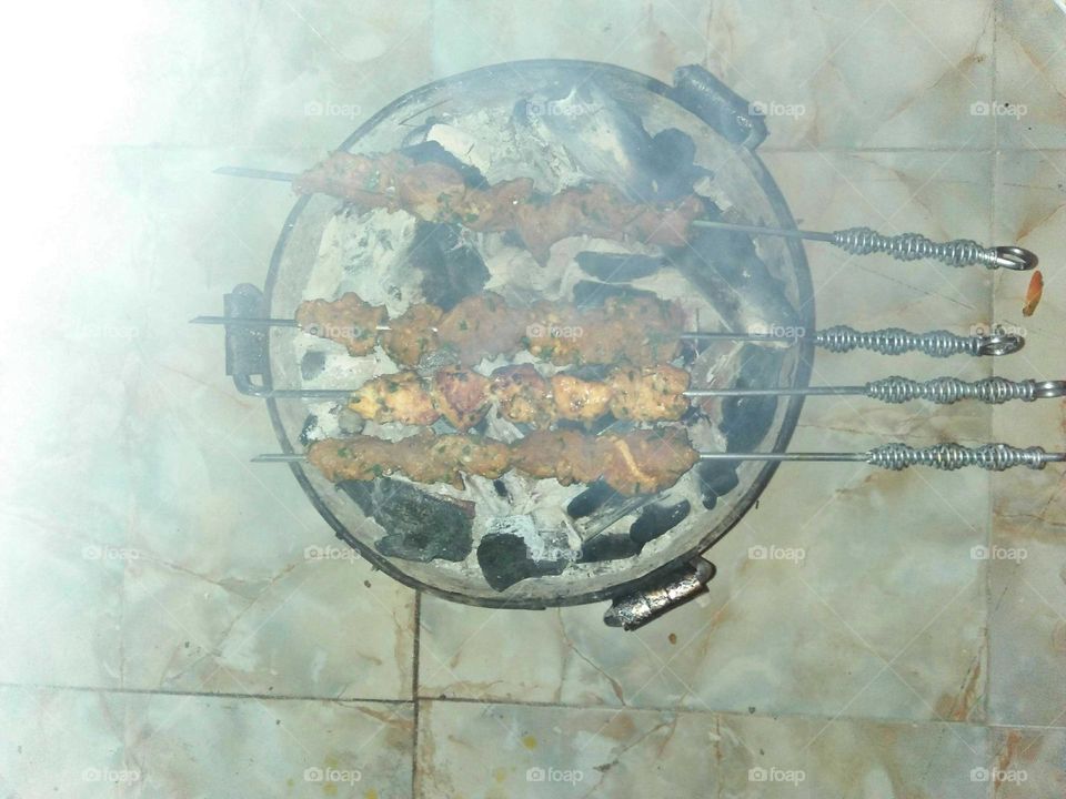 Moroccan barbecue grill