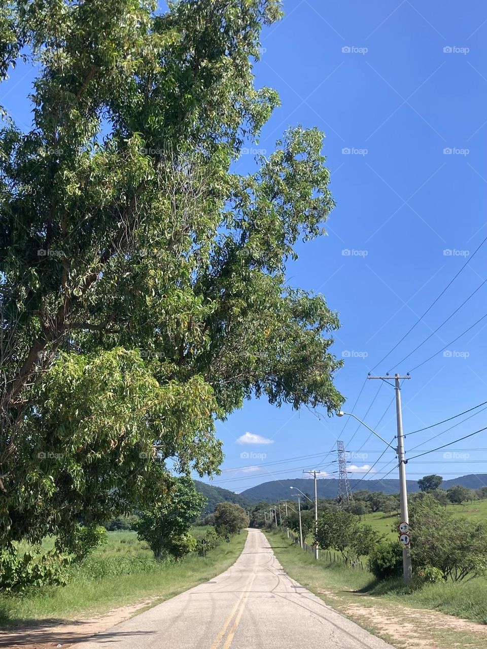 O "Caminho para a Serra da Ermida", que faz parte da Serra do Japi, estava bonito (e quente hoje à tarde).

Olhe só que visual inspirador: