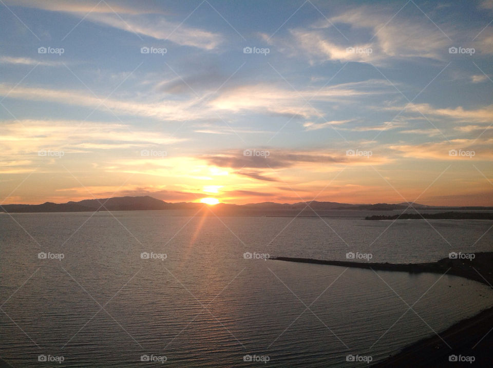 sky sunset marina emeryville by optostar
