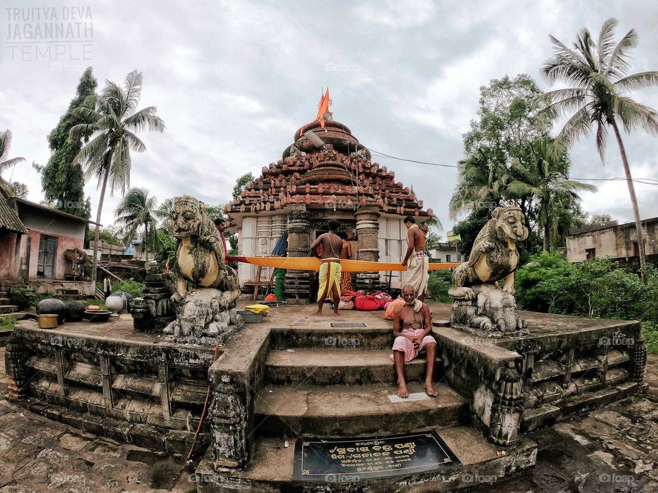 It is the ²nd Best Odisha Jagannath temple after the great Puri Jagannath temple
14th century old kings of Easter Ganga Dynasty, 
#TRUTIYA_DEVA #JAGANNATH #TEMPLE (apartfrompuri)
 and This temple was constructed 1226 B.C