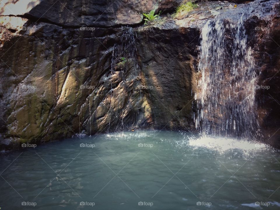 Waterfall in jungle