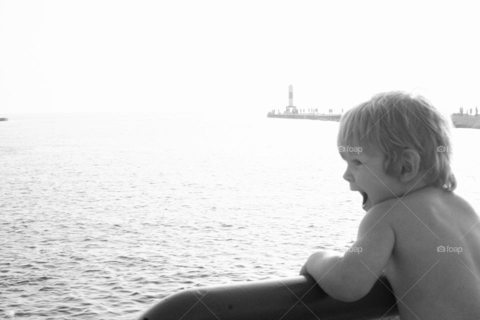 lighthouse on the beach