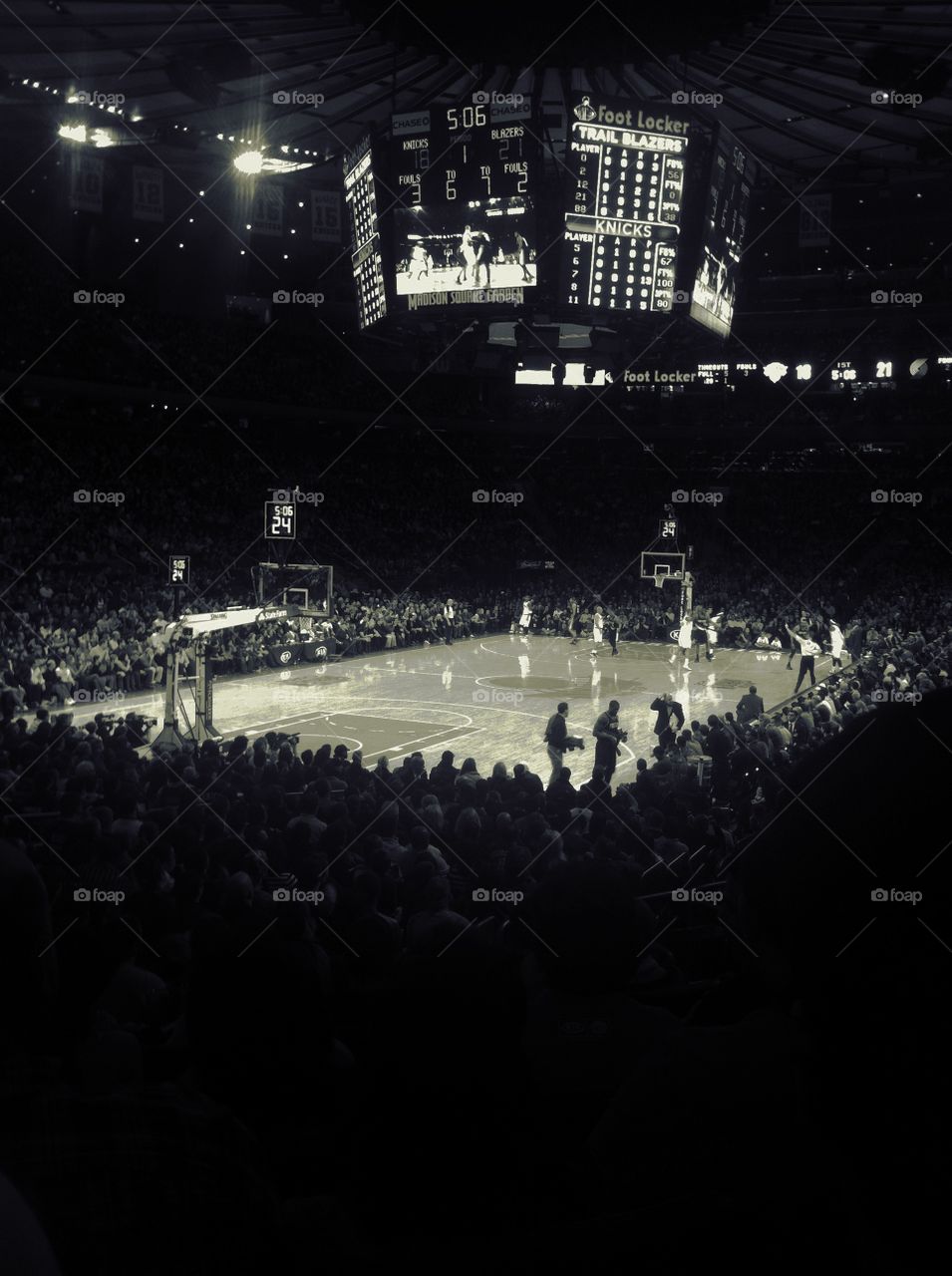 New York Knicks basketball game