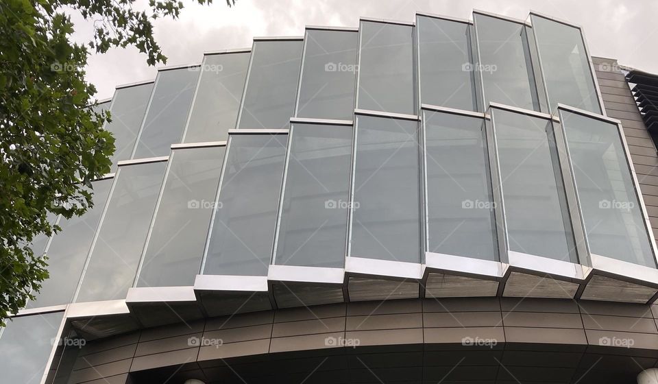 Court of Justice building windows