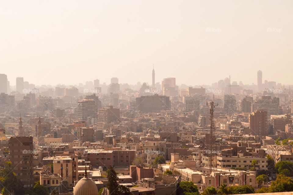 Cairo city skyline