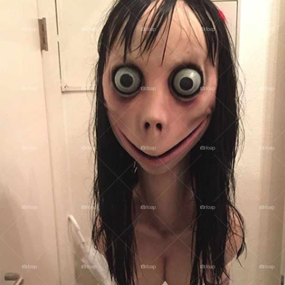 Momo is a scary hoax and she isn’t real .