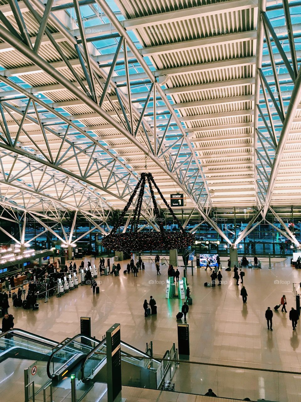 Hamburg Airport Christmas 