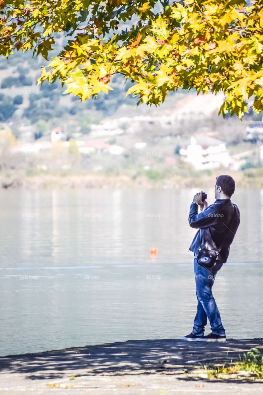 Fall, Water, Outdoors, Nature, Landscape