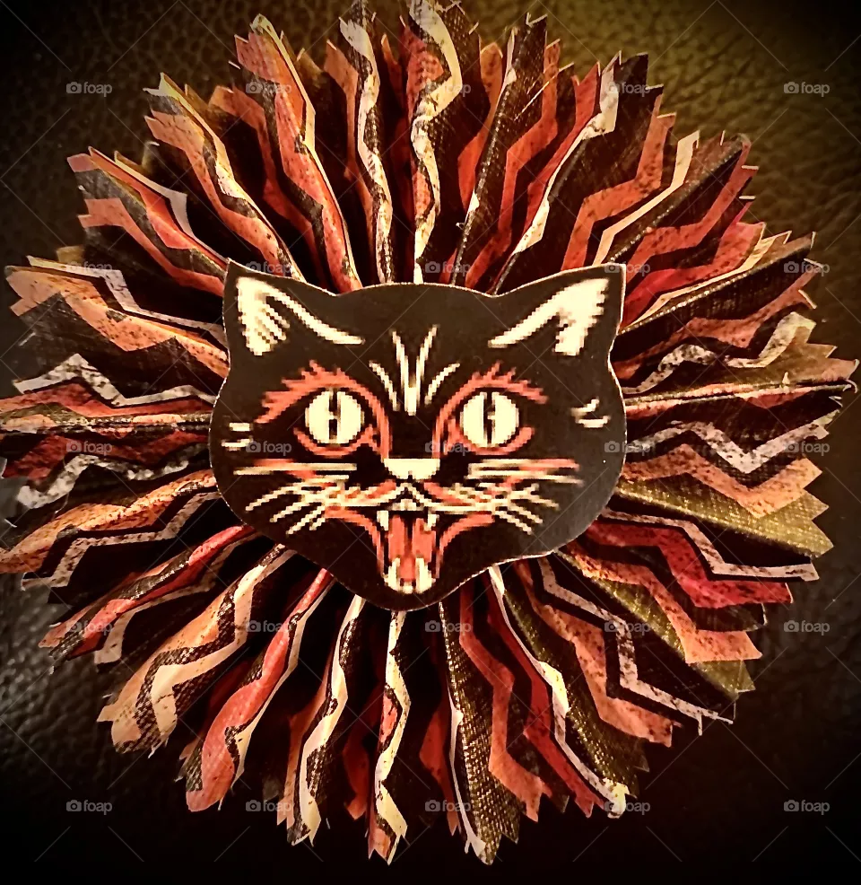 Halloween Cat Decoration 