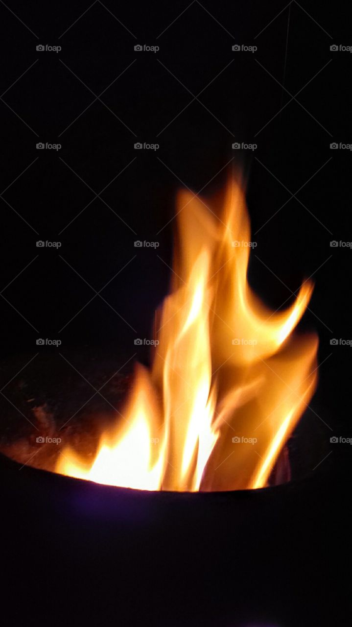 Flame, Hot, Fireplace, Heat, Bonfire