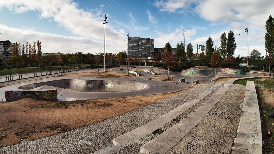 Madrid rio Skate