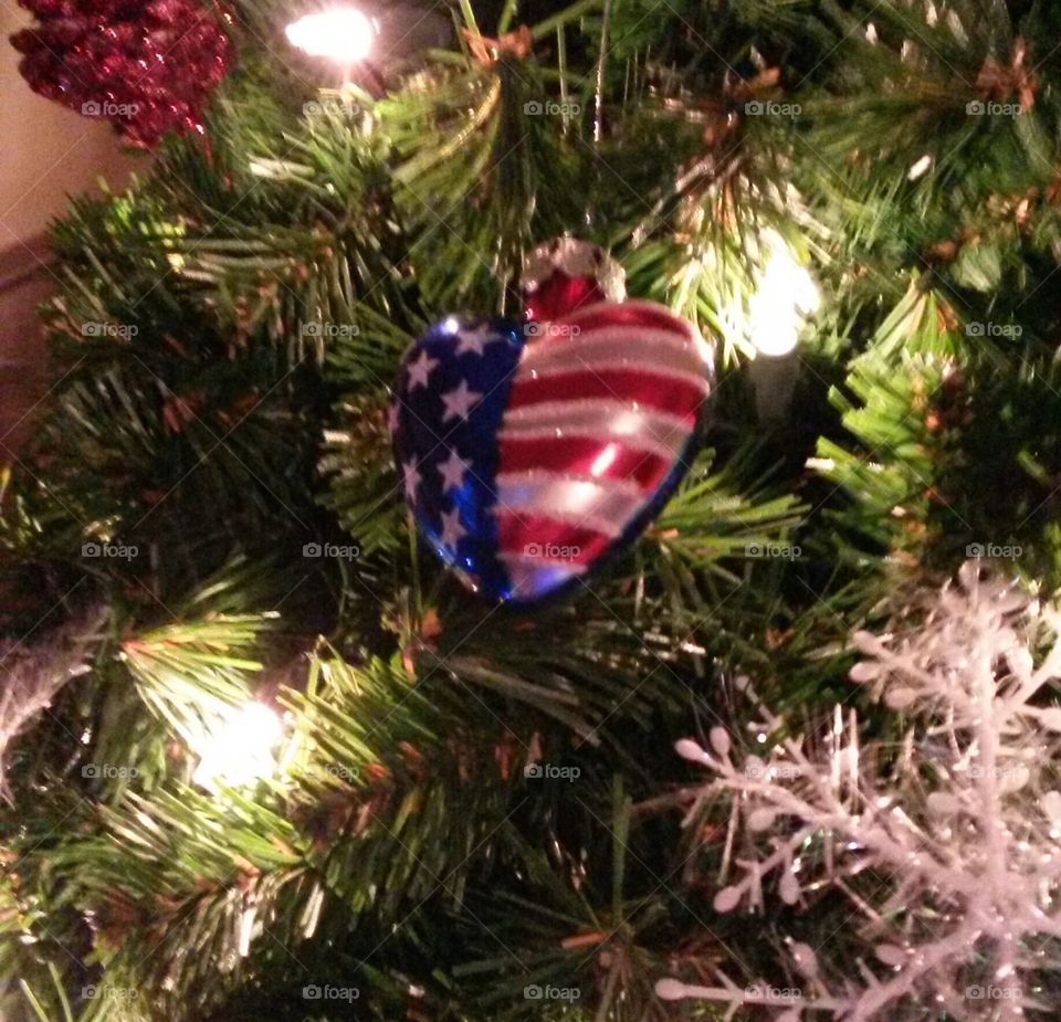 patriotic ornament