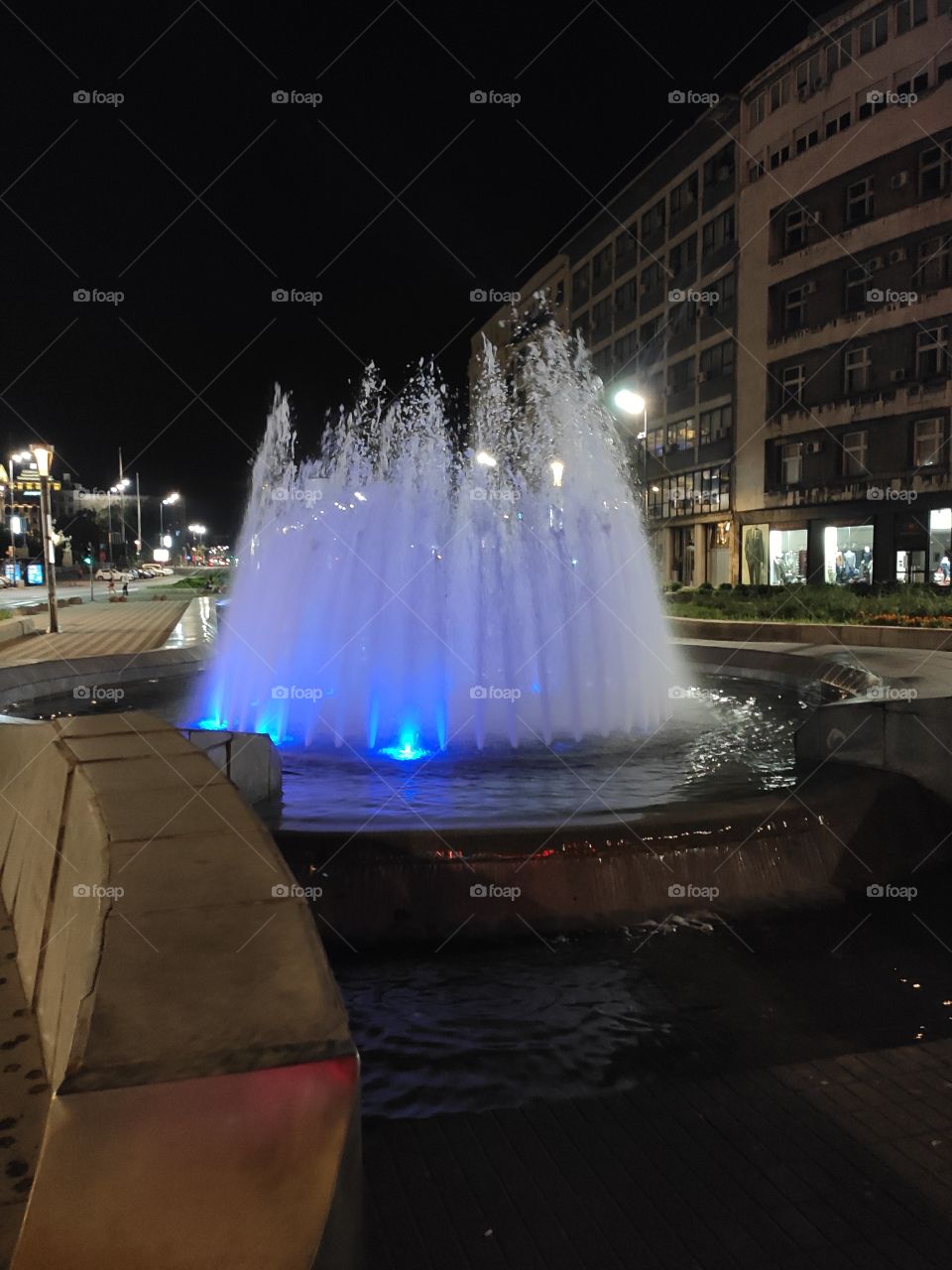 Serbia2go: Belgrade Nikola Pasic square night scenery