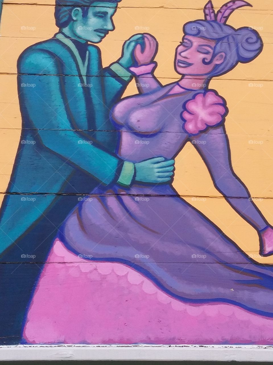 Shall We Dance Painting On The Wall