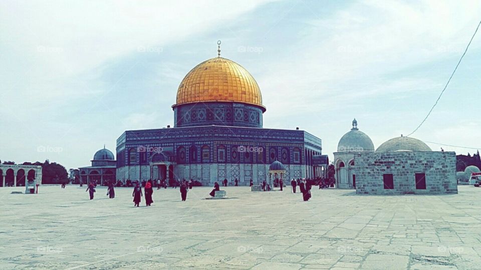 The Dome Of The Rock ,, Jerusalem