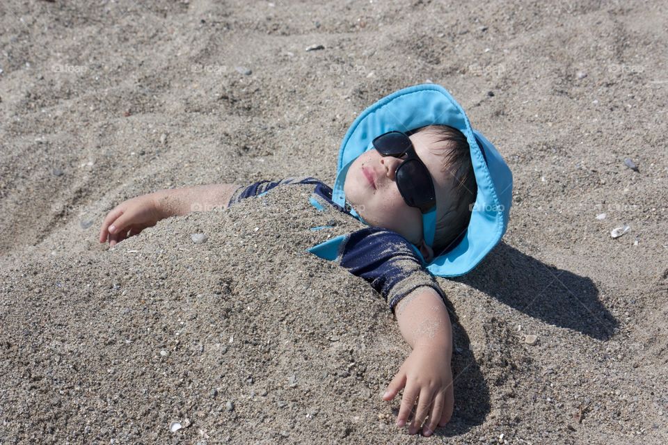 Beach nap