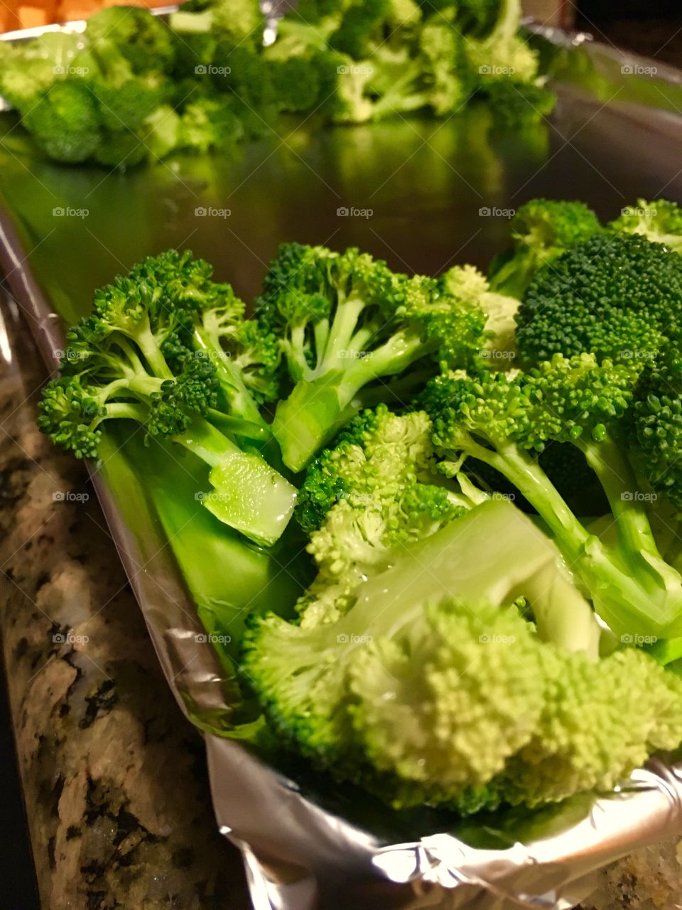 Baked Broccoli 