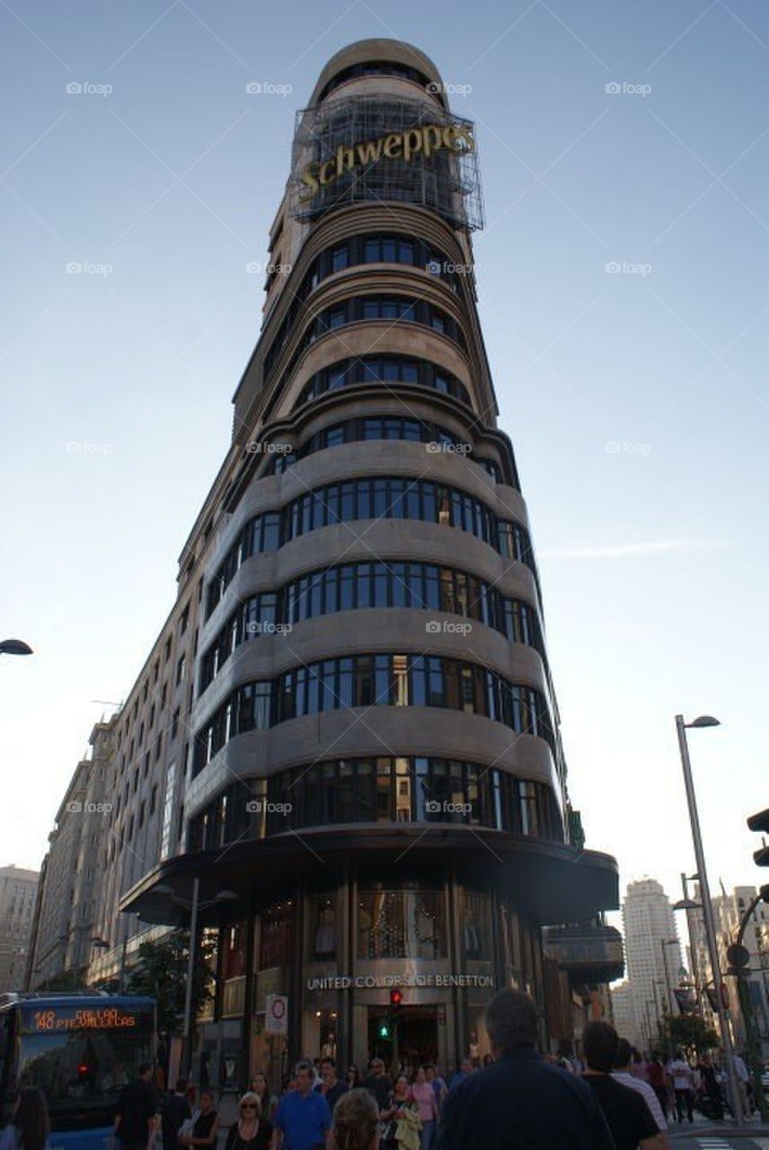 Building in Madrid