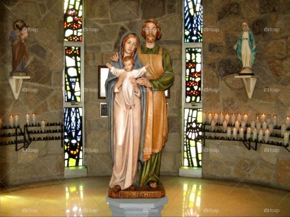 statue in a church