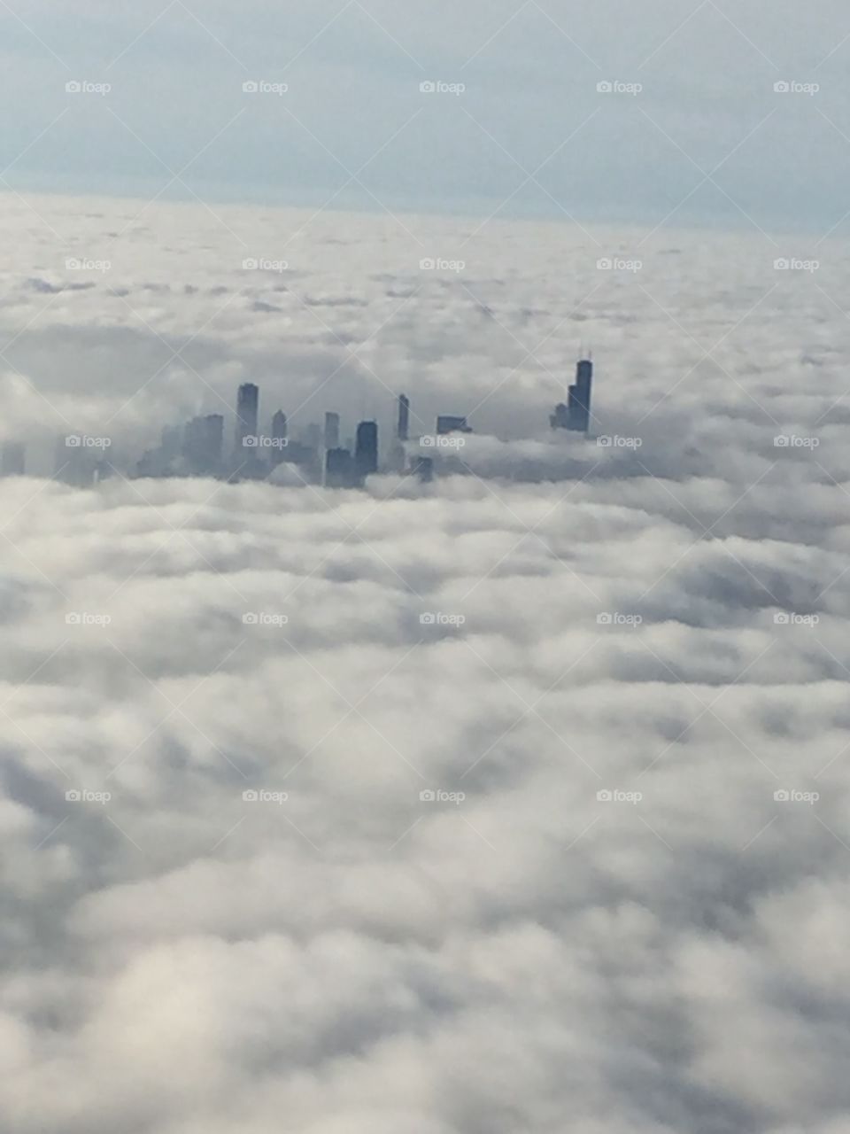 Chicago from the plane!