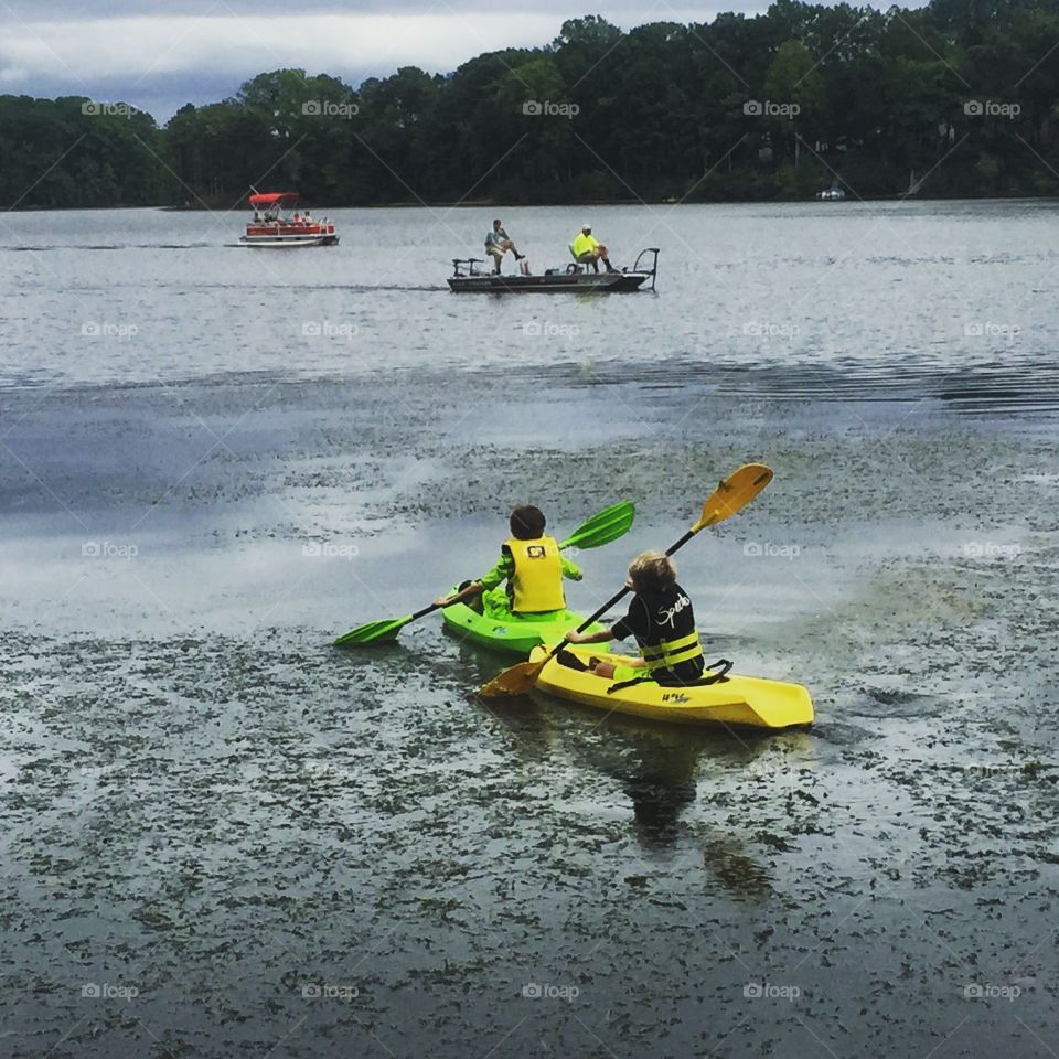 Kayaking