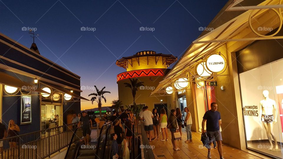 Center Algarve Shopping by Night - Algarve PORTUGAL