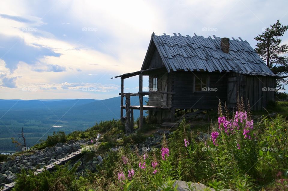 Santas cabin in Levi Finland