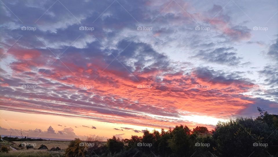 tramonto , imbrunire