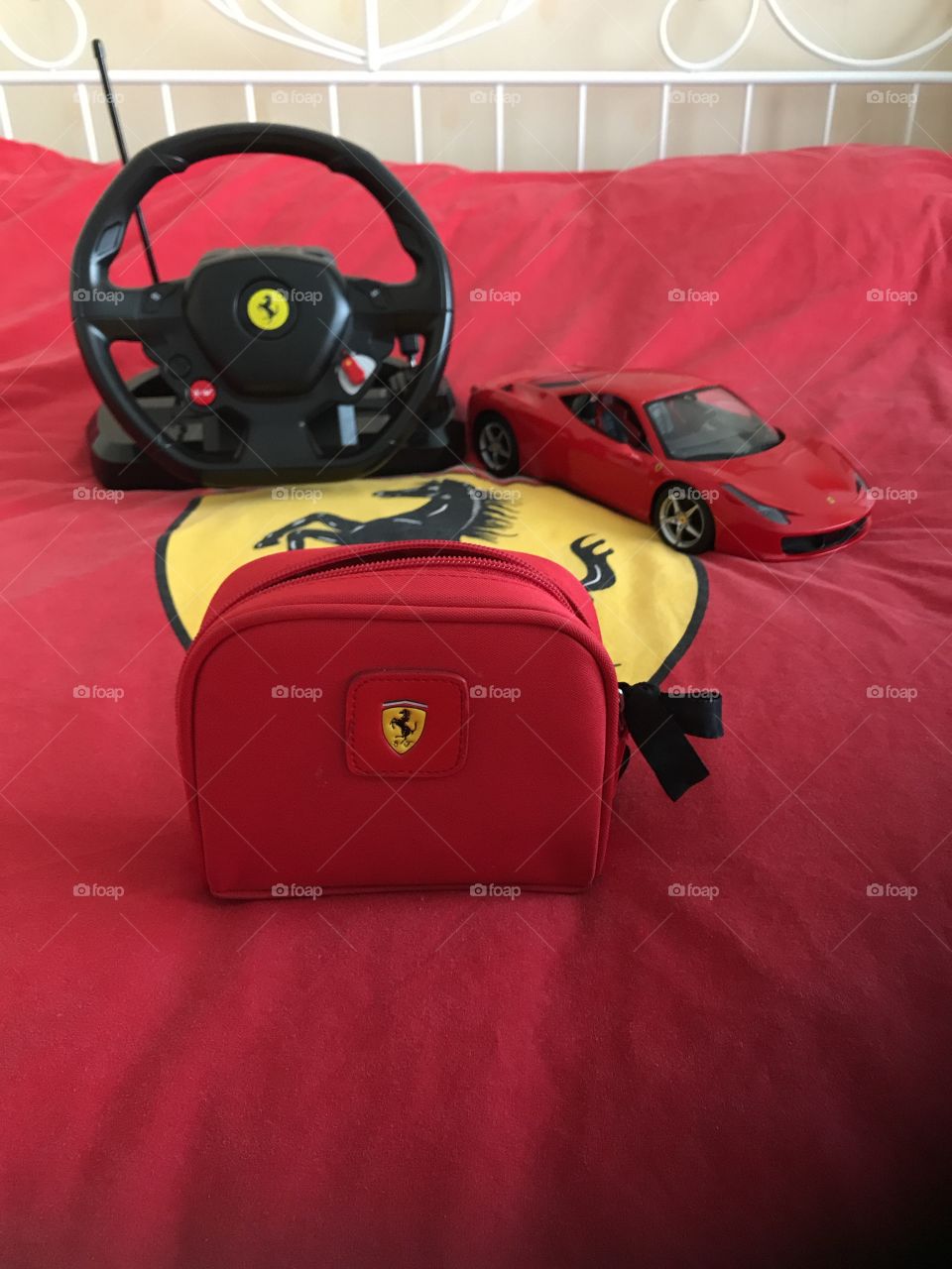 Ferrari toy and stuff