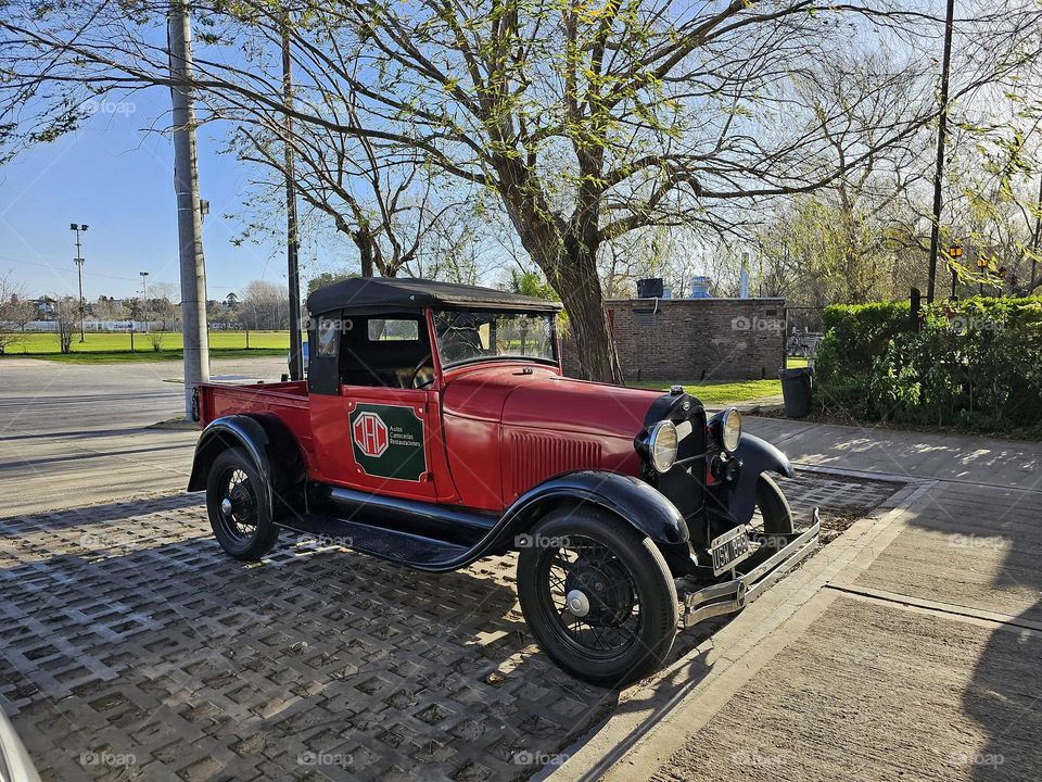 Ford Model A Pickup is a car one can still see in Buenos Aires.  Argentina is also known for its great auto restauration garages.