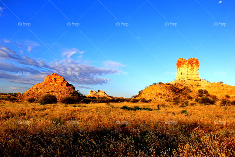 Chamber's Pillar,  Australia. 