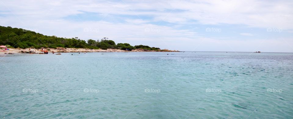 Sardinian beach