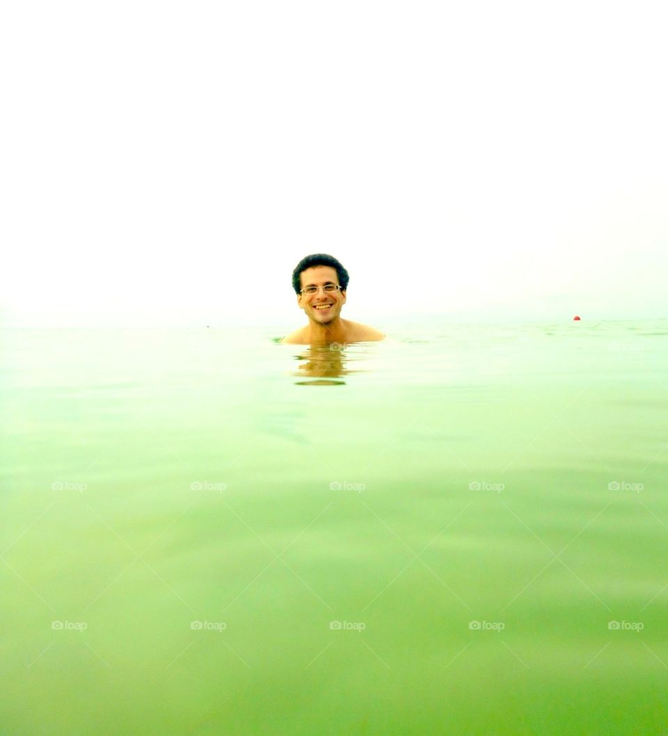 Man swimming