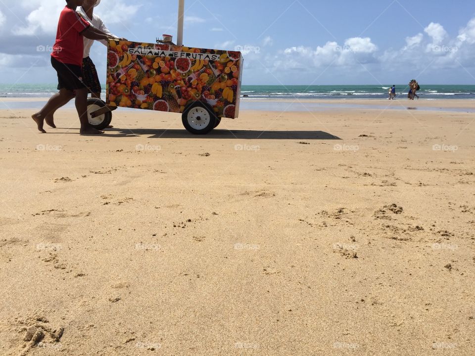 Beach, Sand, People, Water, Travel