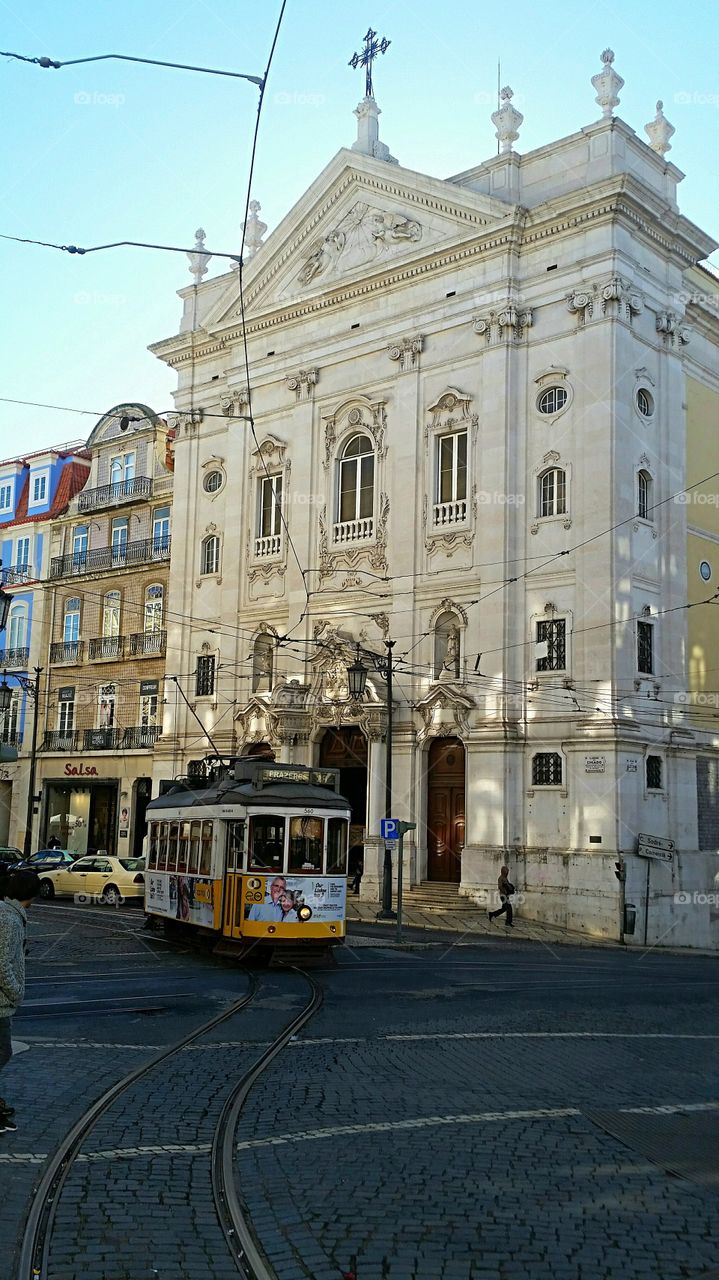 Lisbon tram