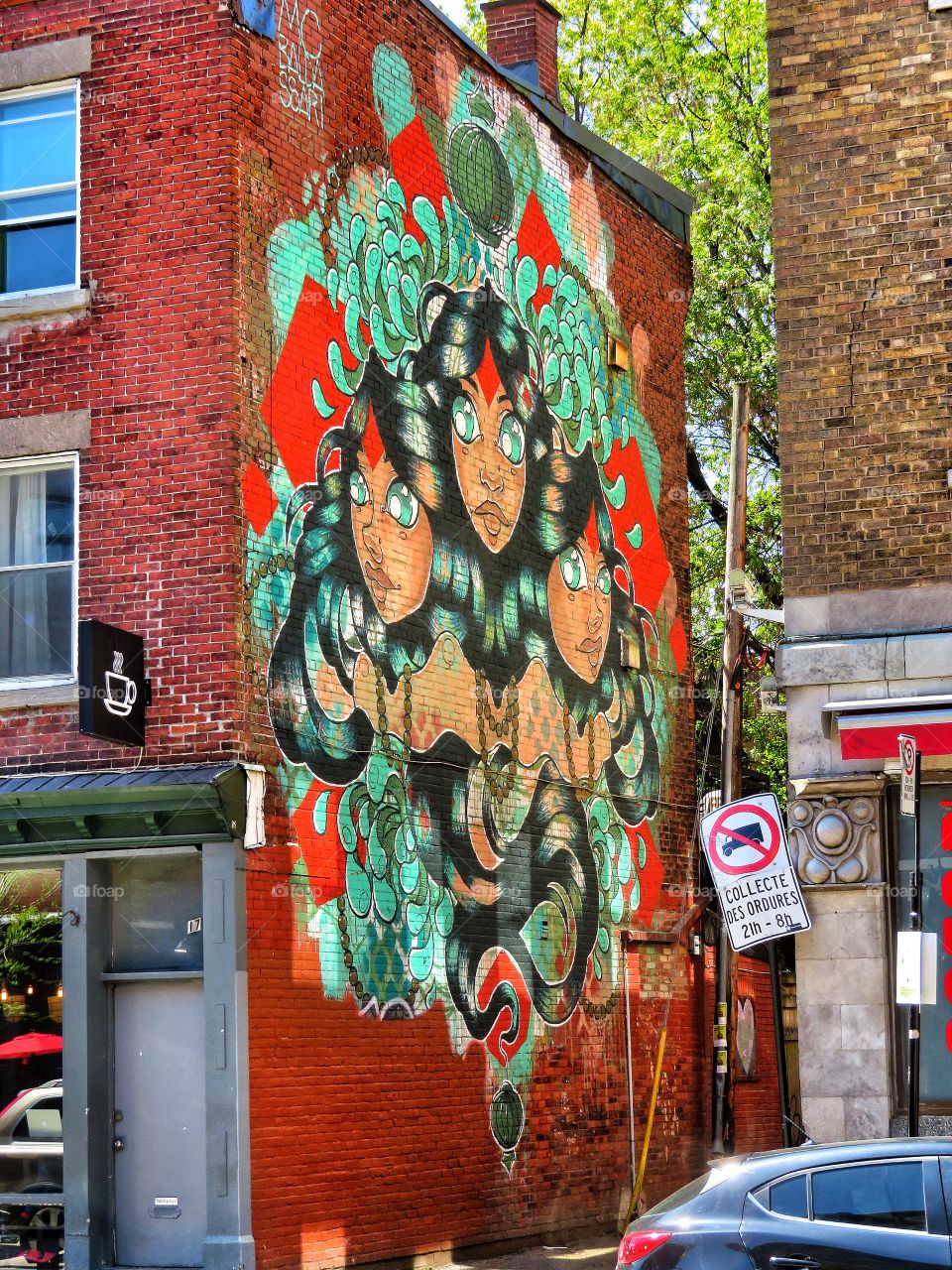 Montreal mural